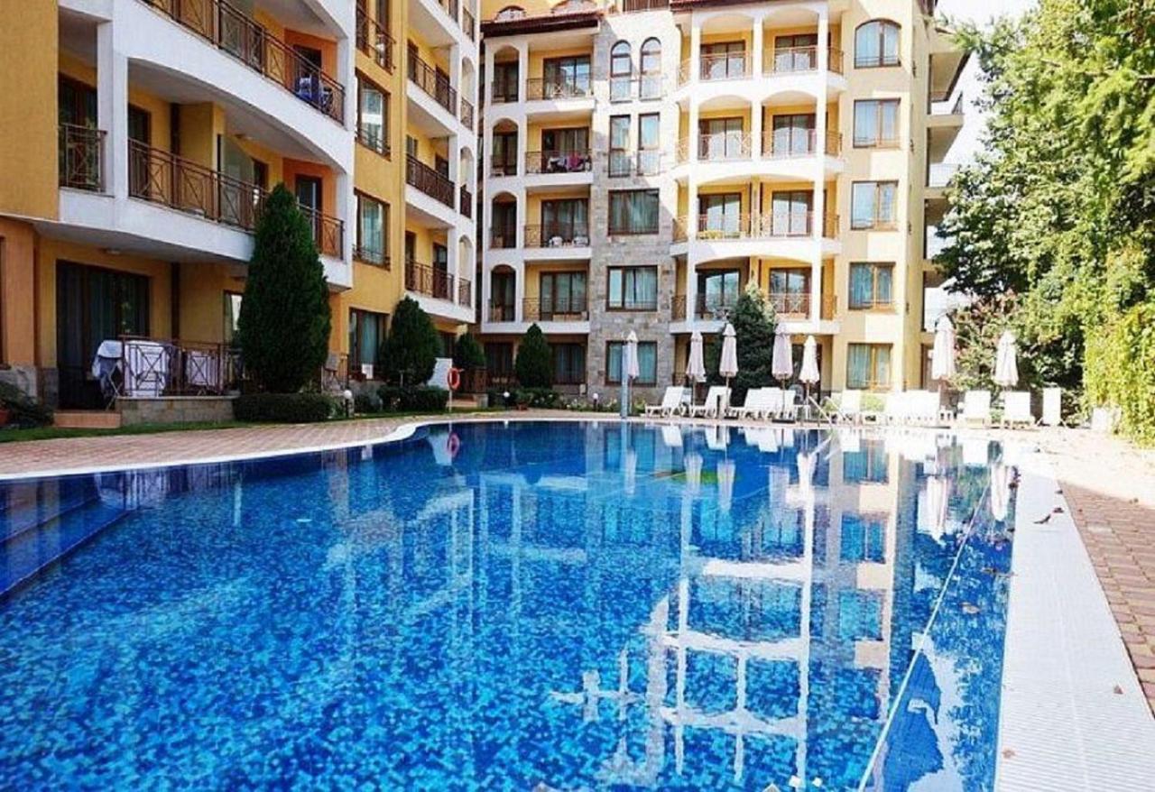 Complex Golden Dreams Aparthotel Slăntjev Brjag Exteriör bild